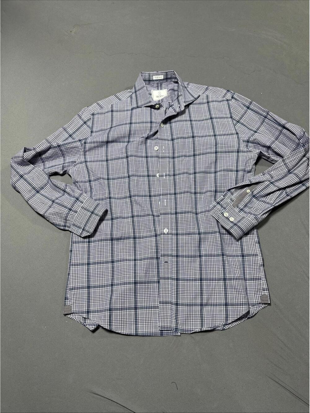 Todd Snyder Shirt Men 15.5/ 33 Dress Oxford Button Up Work 2 Ply Cotton Adult M